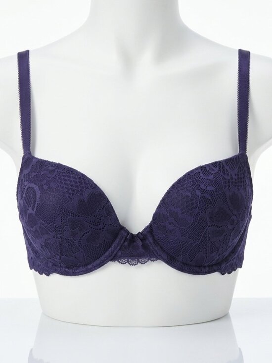 Savage X Fenty Other - SAVAGE X Fenty Rihanna Navy Blue Lace Bra 32A NWT